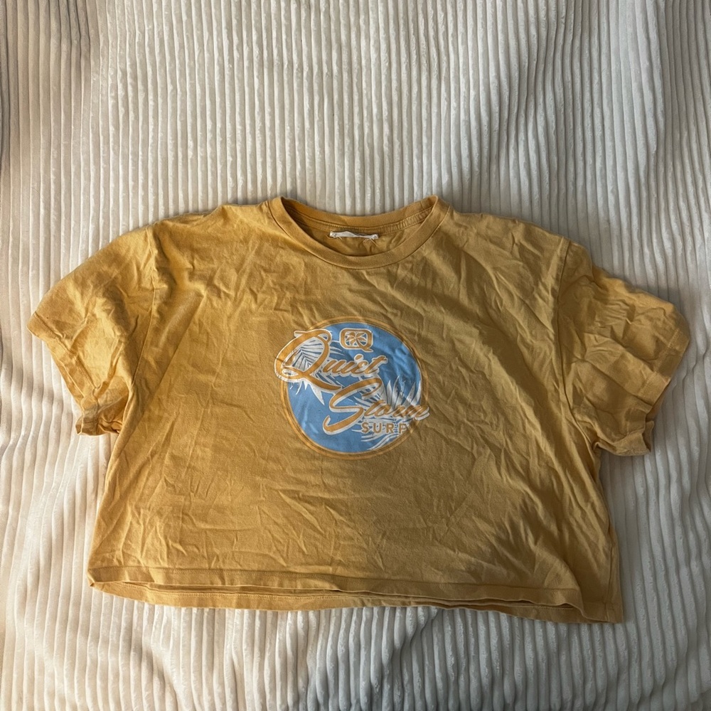 Quiet Storm Cropped Tee